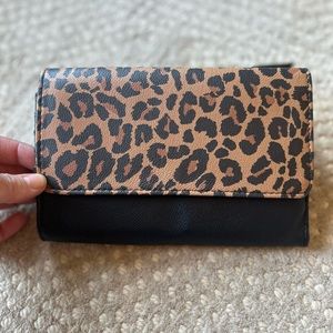 Unbranded clutch wallet crossbody leopard